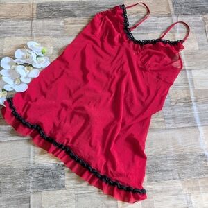 Cacique Res Sexy Lingerie Nightgown Babydoll Size 18/20 EUC